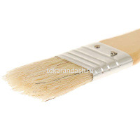 Кисть щетина флейц №1 (33мм) короткая ручка DK10201/1 от магазина "Карандаш"