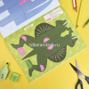 Книжка-игрушка "Вырезалки. Динозавры" 16стр. 20х26см 69380 от магазина "Карандаш"