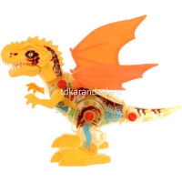 Динозавр 20см пластик (свет, звук) B2293181/M8018-44 от магазина "Карандаш"