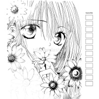 Раскраска "Аниме для работы маркерами. Ярко-розовая" 64стр. 978-5-00141-810-8 от магазина "Карандаш"