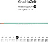 Карандаш чернографитный "Graphix Zefir" мятный НВ 21-0045/04 от магазина "Карандаш"