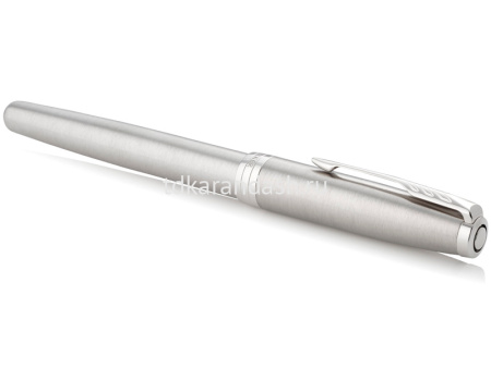 Ручка РЧ "Parker Sonnet Stainless Steel CT" премиум, F черная 1931511 от магазина "Карандаш"