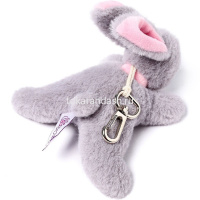 Брелок меховой "Кролик" 10см цвет ассорти AT365083 от магазина "Карандаш"