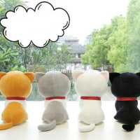 Кошка с шарфиком 20см ассорти MW2266 от магазина "Карандаш"