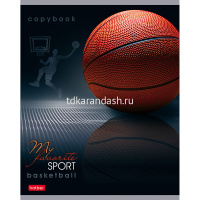 Тетрадь А5 48л клетка "СпортКлуб.Выпуск №2" на скобе 3D лак матовая ламинация 5 дизайнов 061877 от магазина "Карандаш"