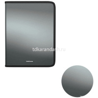 Папка на молнии A5+ "Matt Ice Metallic" пластик 0,6мм ассорти 50355 от магазина "Карандаш"