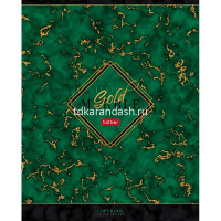 Тетрадь А5 96л клетка "Мраморная коллекция" на скобе блёстки 5 дизайнов 96Т5блВ1/068573 от магазина "Карандаш"