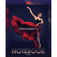 Тетрадь А5 96л клетка "Про танцы" на скобе 5 дизайнов 075384 от магазина "Карандаш"