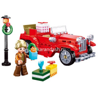 Конструктор "Город.Машина с подарками" 153 детали 23,7х18,9см пластик M38-B0889B от магазина "Карандаш"