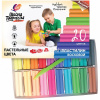 Пластилин 20 цветов 300гр. "Школа творчества" восковой пастельный, со стеком, картон 31С 2073-08 от магазина "Карандаш"