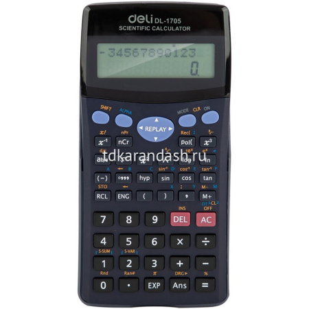 Калькулятор научный 10+2 разрядов 240 функций 160х80х20мм черный E1705