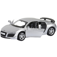 Машина "Audi R8 GT" серебро, инерционная, металл 17,5см (свет, звук, откр.двери) JB1200138 от магазина "Карандаш"