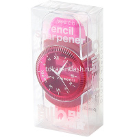 Точилка 1 отв. "Manga Anime. City" с контейнером, ластиком и щеткой, пластик, 3 цвета 35-0056 от магазина "Карандаш"