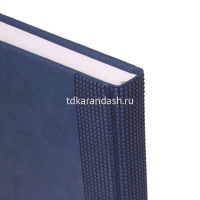 Ежедневник недатированный А5 "Velvet" 352стр., синий, искусственная кожа XX21172034-031 от магазина "Карандаш"