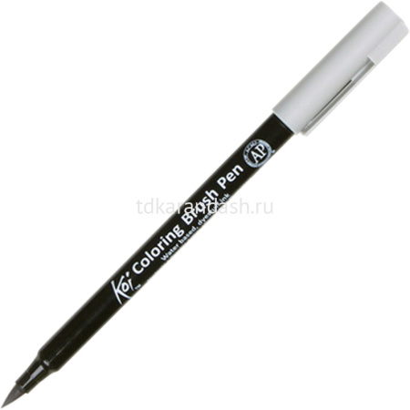 Маркер-кисть акварельный "Koi Brush Pen" №145 серый теплый светлый XBR#145