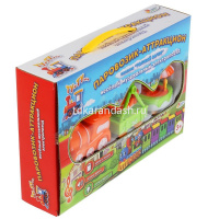 Картинка Железная дорога 30х20,5х7,5см длина пути 192см (свет, звук) 1805B265-R от магазина "Карандаш" Железная дорога 30х20,5х7,5см длина пути 192см (свет, звук) 1805B265-R от магазина "Карандаш"