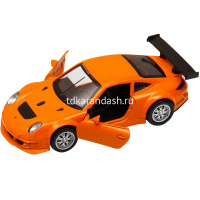 Картинка Машина "Porsche 911" оранжевая, инерционная, металл 17,5см (свет, звук, откр.двери) JB1200127 от магазина "Карандаш" Машина "Porsche 911" оранжевая, инерционная, металл 17,5см (свет, звук, откр.двери) JB1200127 от магазина "Карандаш"
