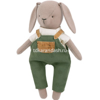 Набор для шитья "Заяц Реми" (ткань, пуговицы, нитки, иглы, выкройка) FL-0405 от магазина "Карандаш"