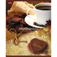 Тетрадь А5 96л клетка "Шоколад" на скобе 96Т5B1/038247 от магазина "Карандаш"