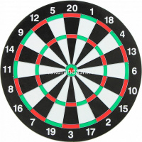 Дартс игольчатый d=41см, черный (6 дротиков) FB2233 от магазина "Карандаш"