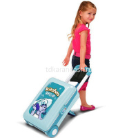 Игровой набор "Кухня" 20х47х56см голубая, 20 предметов, в чемодане, пластик (свет, звук) 1898354 от магазина "Карандаш"