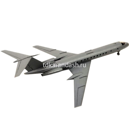 Модель "Авиалайнер Ту-134 А/Б-3" 28,5см 58 деталей 7007 от магазина "Карандаш"