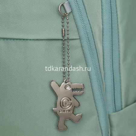 Рюкзак 29х40х18см, 600гр, 2 отделения, 4 кармана, мятный RD-540-2/3 от магазина "Карандаш"