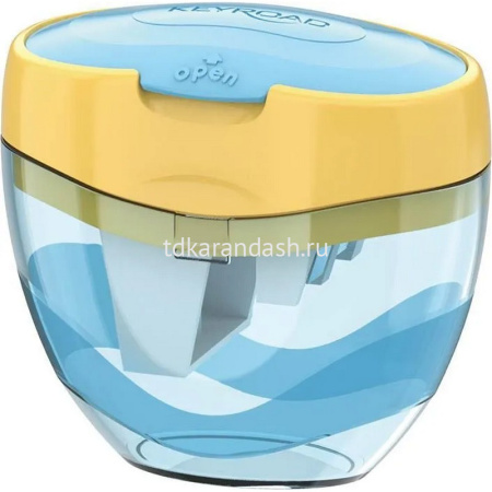 Точилка 3 отв. "Tri 3 Pastel" (8,11,16мм) с контейнером, пластик, 3 цвета KR972414 от магазина "Карандаш"