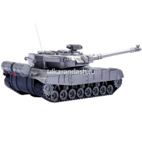 Танк р/у 33,5х13,5см с аккумулятором, пластик (свет, звук, вращается башня) NF778YB от магазина "Карандаш"