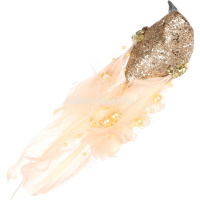 Украшение декоративное "Птица" 17х4х5,5см, золото 374-467 от магазина "Карандаш"