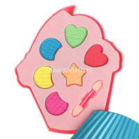 Тени для век "Пирожное" (двустронний аппликатор) в блистере T412-H40299-UNI-ML от магазина "Карандаш"