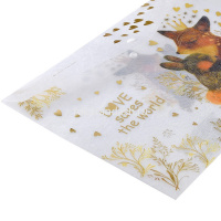 Папка-конверт на кнопке "Любовь, как она есть" А4 пластик 0,18мм 14-036/13 от магазина "Карандаш"