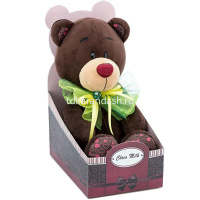 Картинка Медведь Choco: Зелёный бант 25см С016/25 от магазина "Карандаш" Медведь Choco: Зелёный бант 25см С016/25 от магазина "Карандаш"