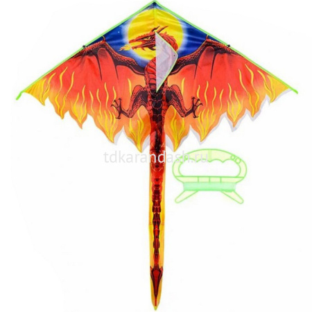 Воздушный Змей Огненный дракон 185х150см 00-3520