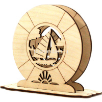 Заготовка для декорирования Салфетница Корабль 14*5*11,5см фанера 3мм 110014 от магазина "Карандаш"