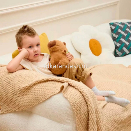 Капибара 20см с черепашкой XM25117 от магазина "Карандаш"