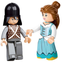 Конструктор "Розовая мечта. Карета" 99 деталей 14х19х4,5см пластик (2 фигурки) M38-B0239 от магазина "Карандаш"