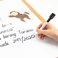 Доска комбинированная пробковая/лаковая 600x900мм деревянная рама 8753 от магазина "Карандаш"