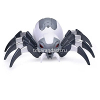 Паук р/у 30х25см белый, пластик (эффект дыма, свет, звук) UT0072 от магазина "Карандаш"