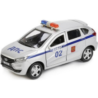 Картинка Машина "Lada Xray. Полиция" серебро, инерционная, металл 12см (открывающиеся двери) XRAY-POLICE от магазина "Карандаш" Машина "Lada Xray. Полиция" серебро, инерционная, металл 12см (открывающиеся двери) XRAY-POLICE от магазина "Карандаш"