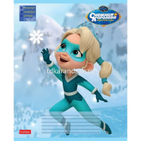 Тетрадь А5 12л линия "Снежная королева" на скобе 5 дизайнов 12Т5В2/065009 от магазина "Карандаш"