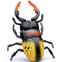 Жук р/у 12х9х3см на батарейках, с зарядным устройством, пластик (свет) 9996EF от магазина "Карандаш"