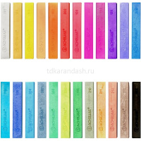 Пастель 24 цвета "Acmeliae" мягкая, прямоугольная, картон SPC-24 от магазина "Карандаш"