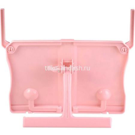 Подставка для книг "Девушка с барсом" 27х19,5х11см АБС-пластик, розовая 62674 от магазина "Карандаш"