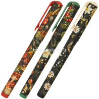Ручка шариковая "DreamWrite. Flora. Black night forest" 0,7мм синяя, в футляре, 3 вида 20-0264/23 от магазина "Карандаш"