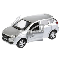 Картинка Машина "Lada Xray" серебристая, инерционная, металл 12см (открывающиеся двери) XRAY-SL от магазина "Карандаш" Машина "Lada Xray" серебристая, инерционная, металл 12см (открывающиеся двери) XRAY-SL от магазина "Карандаш"