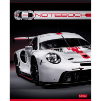 Тетрадь А5 48л линия "Спортивные авто" на скобе 5 дизайнов 48Т5В2/080201 от магазина "Карандаш"