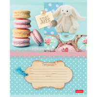 Тетрадь А5 18л клетка "Маленькие радости" на скобе 5 дизайнов 18Т5В1/046654 от магазина "Карандаш"