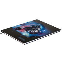 Дневник для 1-11 классов "Огенный мотоцикл" твердая обложка, глянцевая ламинация, аппликация 68816 от магазина "Карандаш"