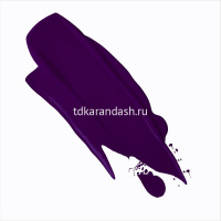 Краска акриловая по коже 50мл фиолетовая банка Декола 26128607 от магазина "Карандаш"